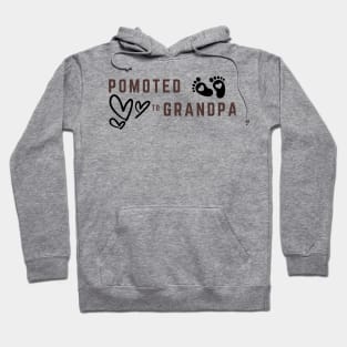 Promoted To Grandpa Hoodie